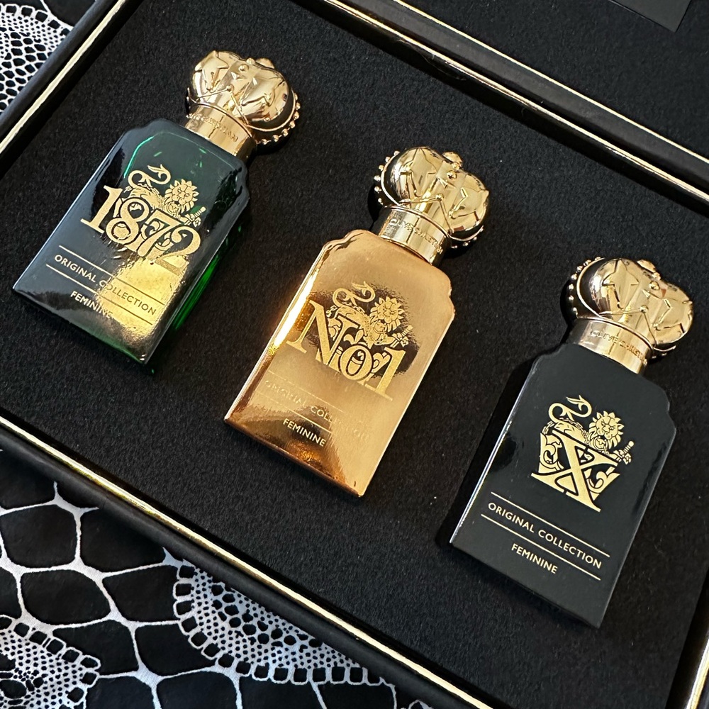 Clive Christian Women's Fragrance Set - 1872, No.1 & X - Green/Gold/Black